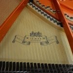 Schimmel Wilhelm 180 Grand Piano White Polish in