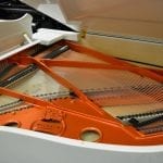 Schimmel Wilhelm 180 Grand Piano White Polish o