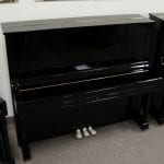 Yamaha U3 upright black closed