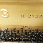 Yamaha U3 2723121 serial