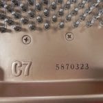 Yamaha C7 5870323 serial